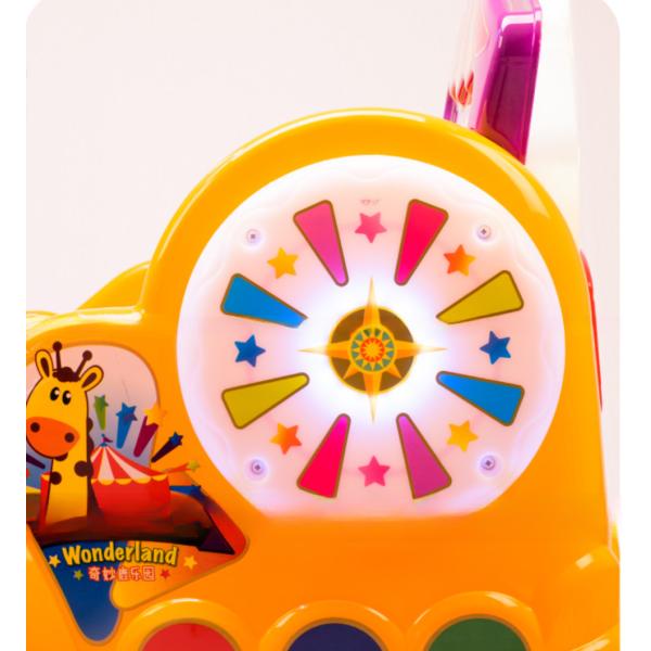 Factory direct selling plastic giraffe kiddy rides for kidde game machine centers park