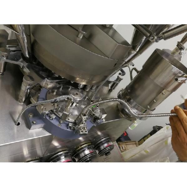 Double Color Automatic Tablet Press Machine side engraved
