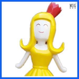 Wholesale party celebratio fiberglass cartoon character statue flower fair movie character statueshotel mall display decoration from china suppliers