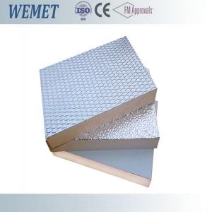 Wholesale 20MM HVAC air duct fire retardant phenolic foam insulation board with aluminum foil from china suppliers