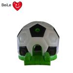 Outdoor gaint inflatable dome football shaped bouncer with 0.55mm&0.45mm PVC