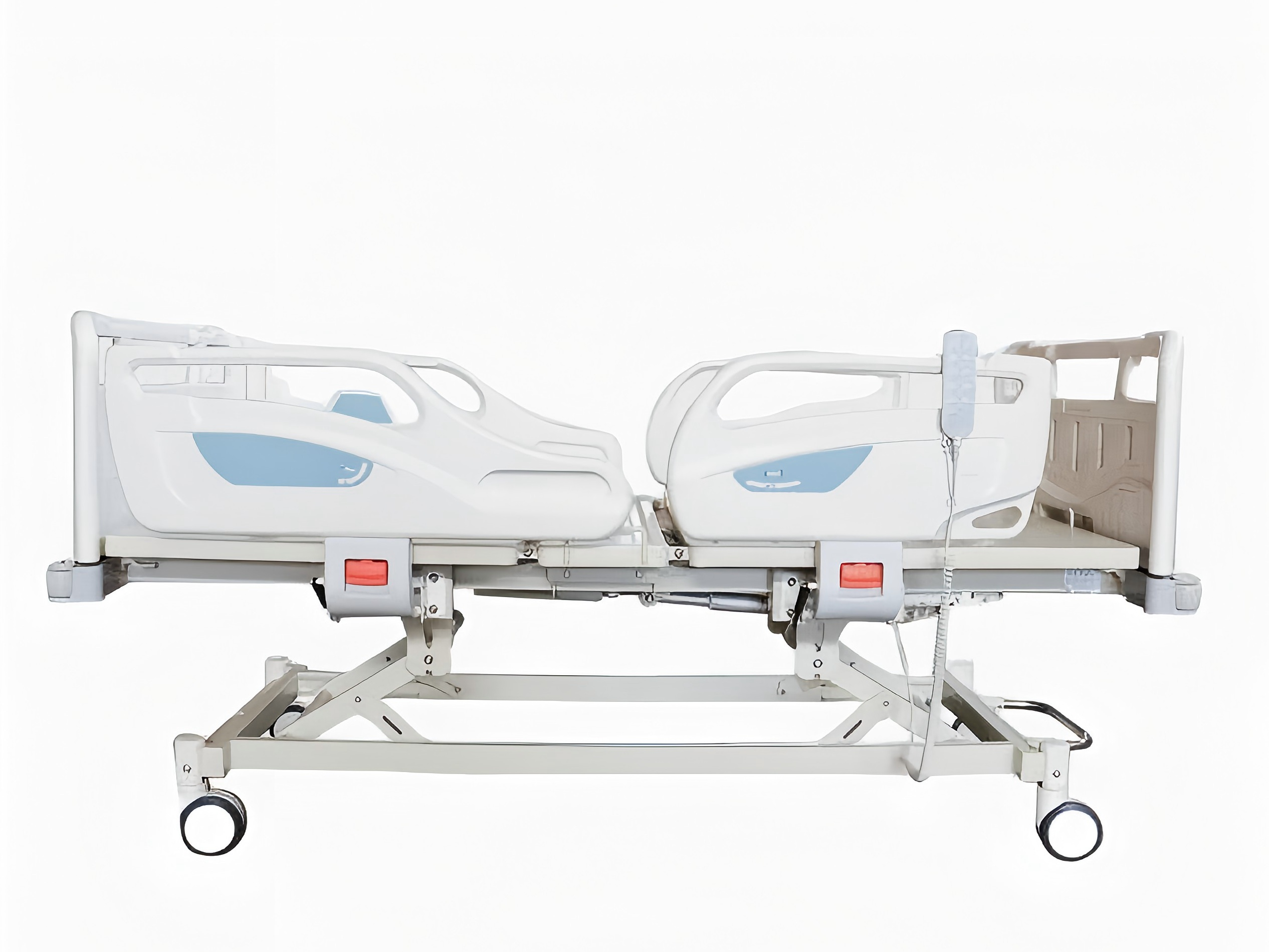 DH-II-C Five-Function Electric Hospital Bed with Precise 14° Tilt and Integrated Angle Display