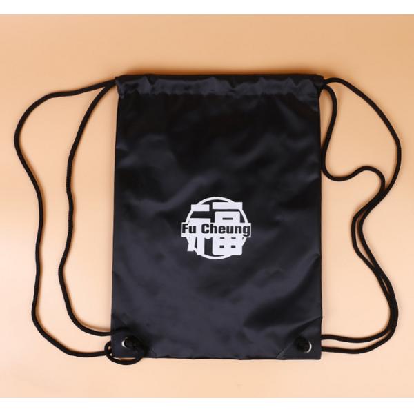 Eco-friendly Foldable Drawstring Bag Polyester Shopping Tote Bag Factory Wholesale
