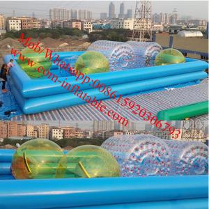 Wholesale inflatable hamster ball pool inflatable paddling pool inflatable deep pool rental from china suppliers