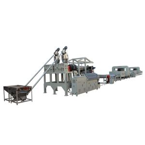 1220mm Waterproof S PVC Plastic Mat Making Machine