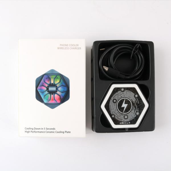 Refrigerated Magnetic Absorption Mobile Phone Wireless Charger 15W Fast Speed