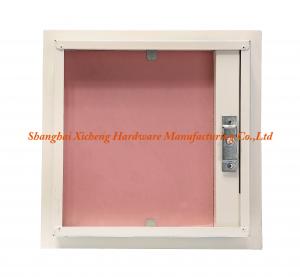 China Heavy Frame Steel Access Panel With Pink Plasterboard Drywall Accessories on sale
