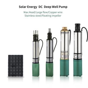 Wholesale 24v 46v 72v dc mini irrigation solar powered water pump with high quality cheap price from china suppliers