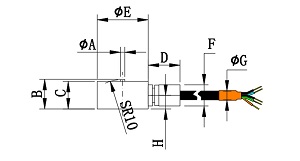 5~100kg Stainless Steel Mini Force Sensor IN-MI-012