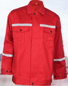 Wholesale High Visibility Mens Reflective Jacket , Custom Logo Red Reflective Coat from china suppliers