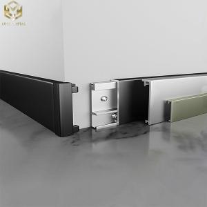 Wholesale Anodized Kitchen Aluminium Skirting Contemporary Skirting Boards Customized from china suppliers