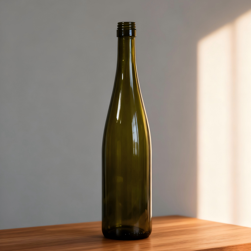 Slender Rhine Custom Wine Bottles Screw Cap Riesling 750ml 435g 5716S-5
