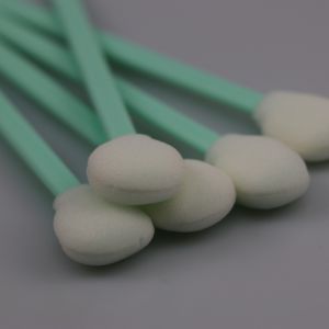Wholesale 125mm Big Round Head Disposable Open-cell Sponge Cleanroom Swab from china suppliers