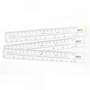 China 18cm 7 inch Paper Measuring Tape , Paper Wound Ruler For Pressure Sores Wound Measurement on sale