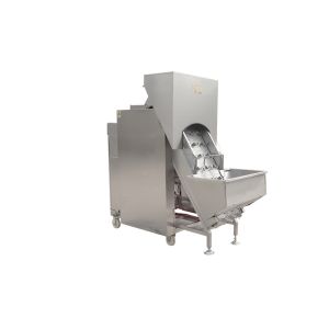Sus304 3000kg/H 1.0mpa Onion Stripping Washing Machine
