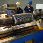 CA8480 Roll Turning Lathe Machine Roll Notching Engraving Machine