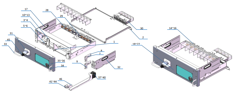 Withdrawable type 8PT Low Voltage Switchgear LV Switchgear