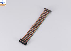 Wholesale UL2651 Custom Cable Assemblies with IDC Connector / Flat Ribbon Cable Assembly from china suppliers