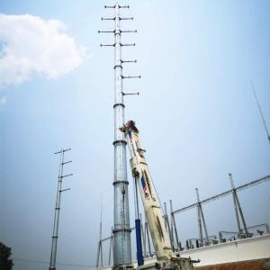 Wholesale 110KV Polygonal Pole Single Circuit Dodecagonal Transmission Steel Poles from china suppliers