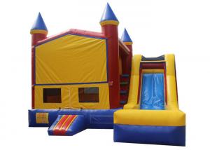 China Customized Children Inflatable Bouncer Combo Jump House With Slide Safe Nontoxic on sale