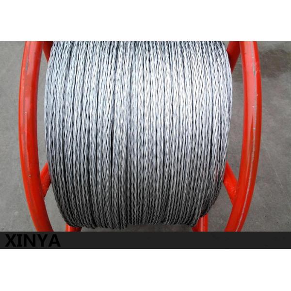 18mm 210KN Breaking Load Galvanized Anti Twist Wire Rope Hexagon with 12 strands