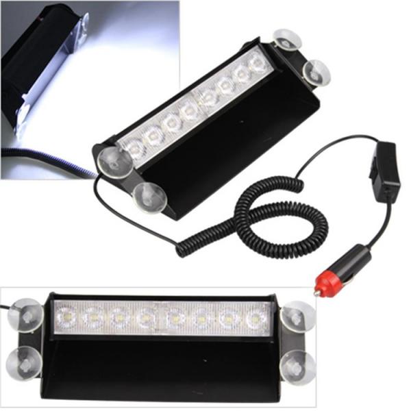 Quality 8Watt LED Vehicle Work With Remote Control & Car Cigarette Lighter / LED Emergency Strobe Lights for sale