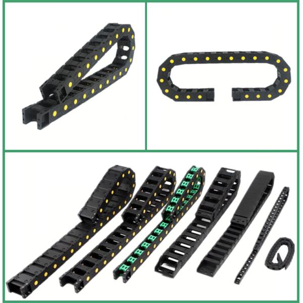 20X38 15mm X 30mm Black Cable Drag Chain Suppliers For CNC Machine