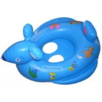 China Factory custom animal shape inflatable baby float swimming boat and blue color inflatable boat for sale