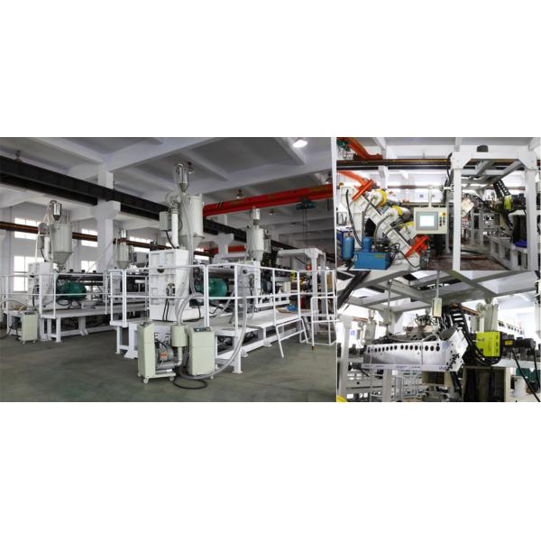 Plastic PMMA PS Acrylic Perspex Colour Transparent Sheet Extrusion Line SIEMENS Control
