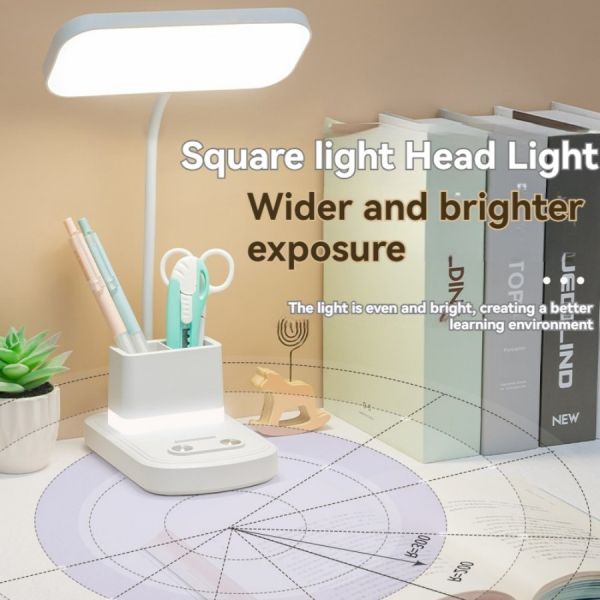 Study Room Chargeable Desk Lamp Designed with Energy Saving LED Lights