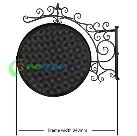 3D Irregular LED Display Double Faces , SMD P8 P4 P4 Indoor LED Display 600X600mm