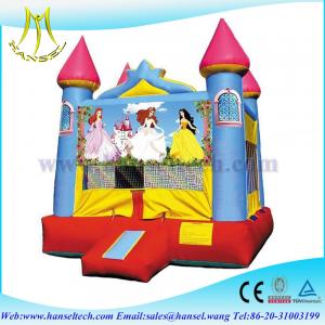 Wholesale Hansel high qualtiy best sale inflatable princess bouncy castle from china suppliers