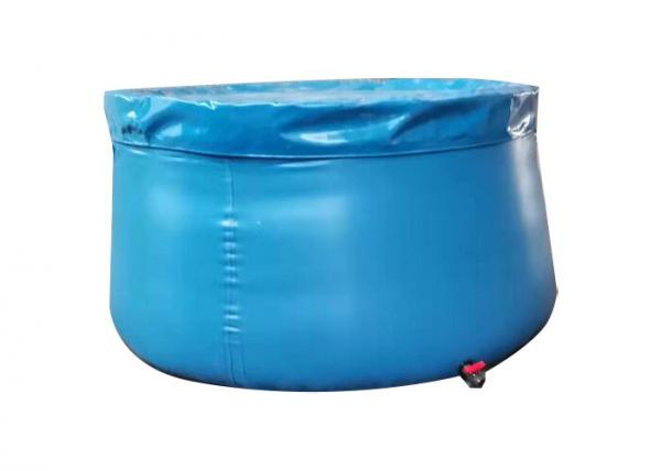 Quality Customized Color 7000L Flexible Onion Shape Tarpaulin Water Tank Portable Water Tanks for sale