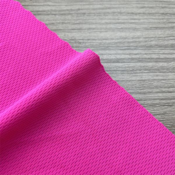 Weft Knitted Bird Eye Fabric Width 150cm-180cm For Reflective Safety Suit