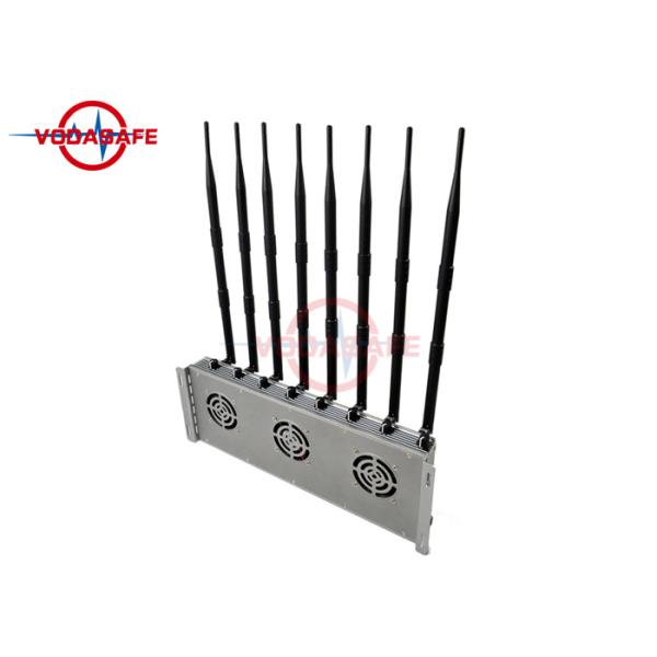 High Power Cell Network Signal Jammer 4 - 8W Each Band Sweep Jamming