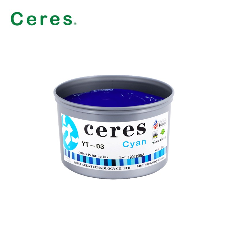 Quick Dry EN71-3 Conforming ISO9001 Certified Offset Ink for High-Speed Sheet-fed Printing