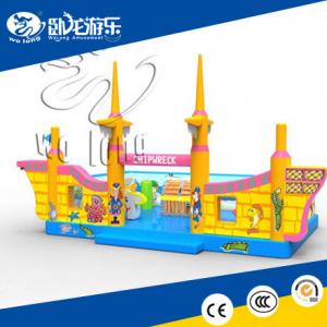 Wholesale new design hot sale Pirate ship inflatable bouncer from china suppliers