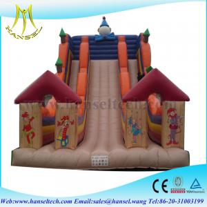 Wholesale Hansel guangzhou inflatable slide ,big inflatable slides ,bouncy castle for sale from china suppliers