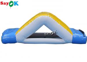 China 3x2x1mH Inflatable Water Toys Amusement Park Double Blow Up Pool Slide on sale