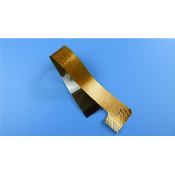 2 Layer Flexible PCB Built On Polyimide with Stiffener On the Tail for Tablet Computer Battery