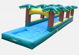 Wholesale inflatable tropical slide ,giant inflatable slip and slide for adult from china suppliers