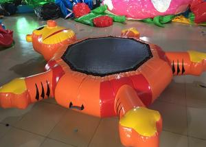 Wholesale Durable Inflatable Aquar Park Water Floating Tiger Trampoline Water Air Inflated Toys from china suppliers