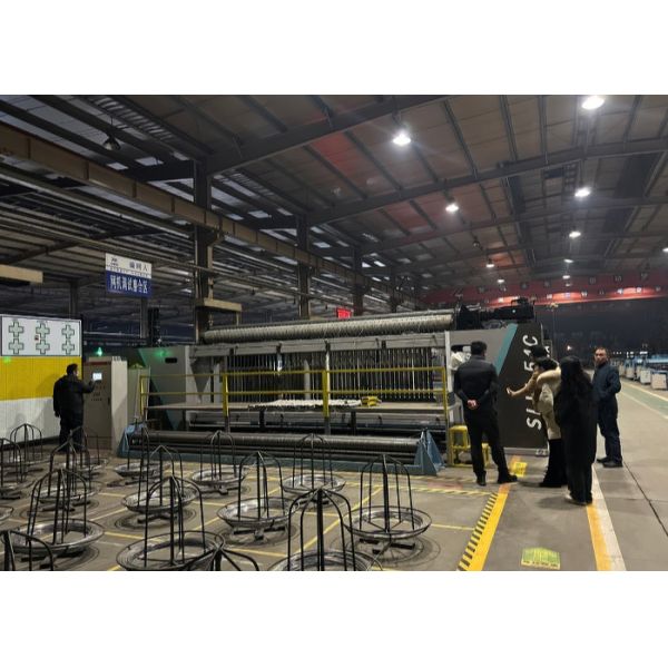 High Performance Gabion Basket Machine Accurate Weaving SLW58A