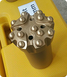 Black Color Drill Chuck Adapter PD200 T38 Length 380 / 484mm 45mm Diameter