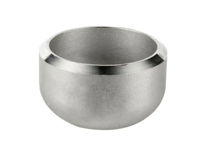 TOBO Stainless Steel Cap Pipe Fitting Black Pipe End For Connecting Pipes Socket Weld Cap
