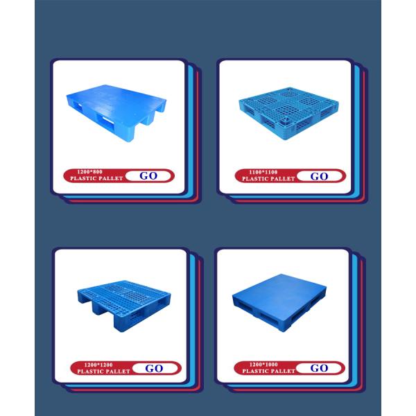 Reusable Plastic Pallet for Transportation and Storage HDPE Material Static Load 4T