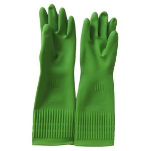 Wholesale Natural Latex Extra Long Cuff Gloves 100G/Pair 38CM Kitchen Cleaning Glove from china suppliers