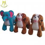 Hansel wholesale electric toy cars plush toy rider coin animal for kids