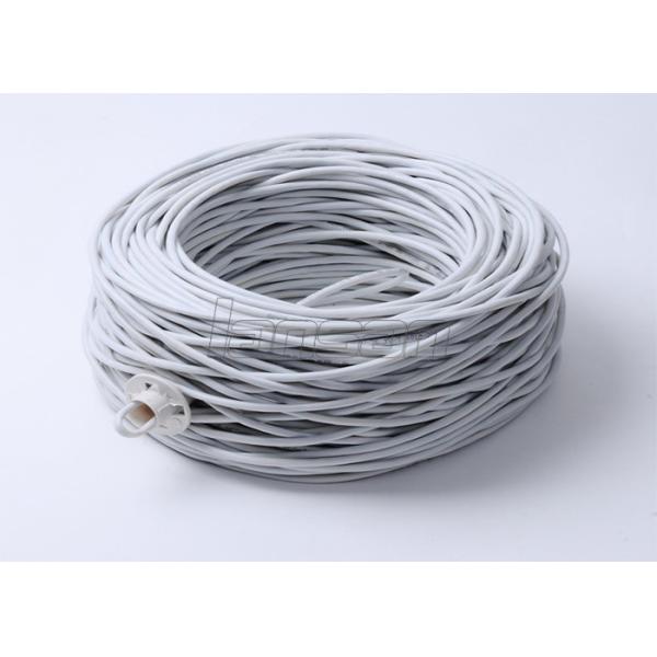 PVC LSZH PE Jacket Cat6A Lan Cable U / UTP 10G Solution Unshielded Copper UL Listed