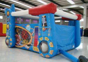 China Robot Design Bounce House With Slide , Commercial Castle Bounce House 5.7 * 4.7 * 3.7 on sale